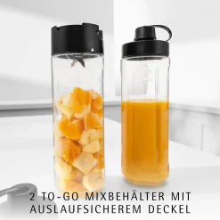 WMF KÜCHENminis Smoothie-to-go, Deep Black| Mixer