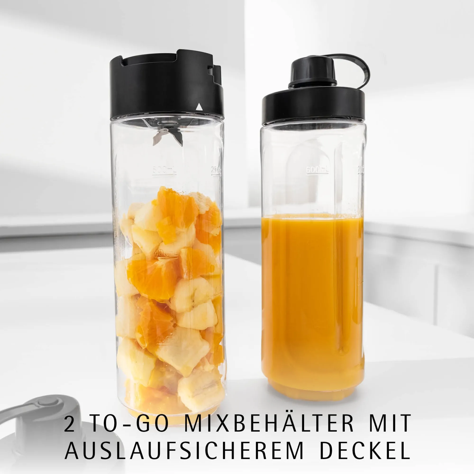 WMF KÜCHENminis Smoothie-to-go, Deep Black| Mixer