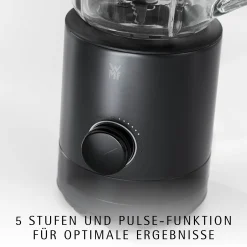 WMF KÜCHENminis Standmixer 0,8 L, Deep Black| Mixer
