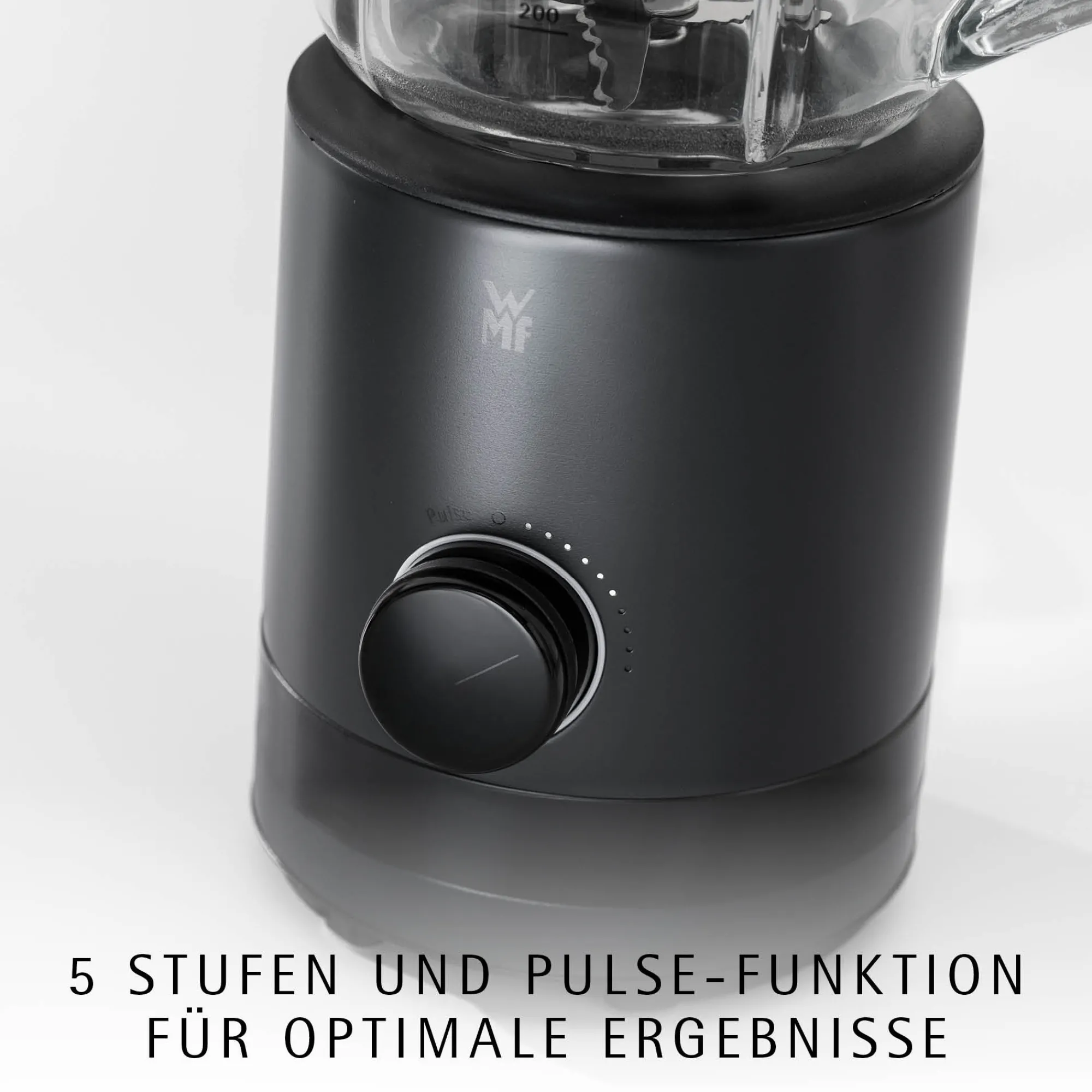 WMF KÜCHENminis Standmixer 0,8 L, Deep Black| Mixer