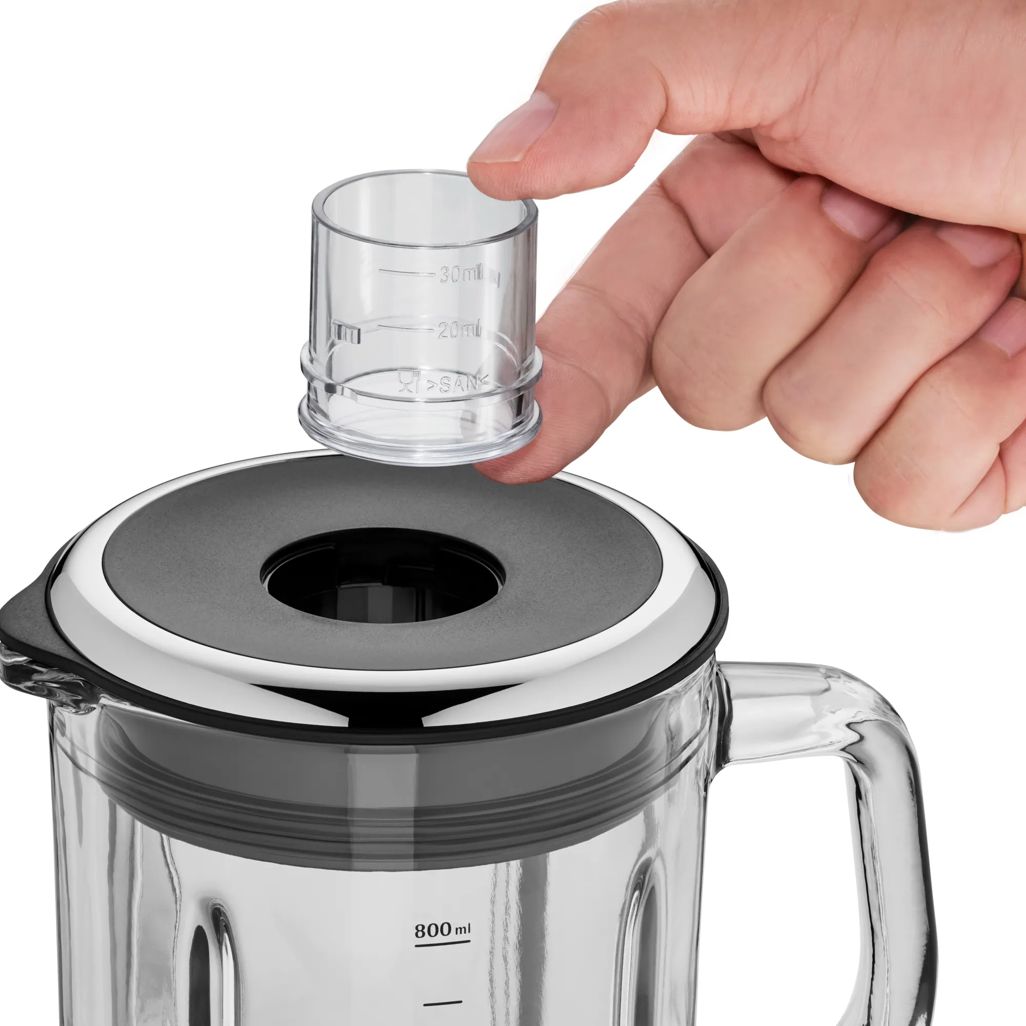 WMF KÜCHENminis Standmixer 0,8 L, Deep Black| Mixer