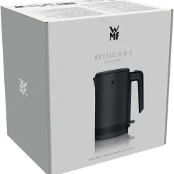 WMF KÜCHENminis Wasserkocher, 0,8 l, Deep Black| Wasserkocher