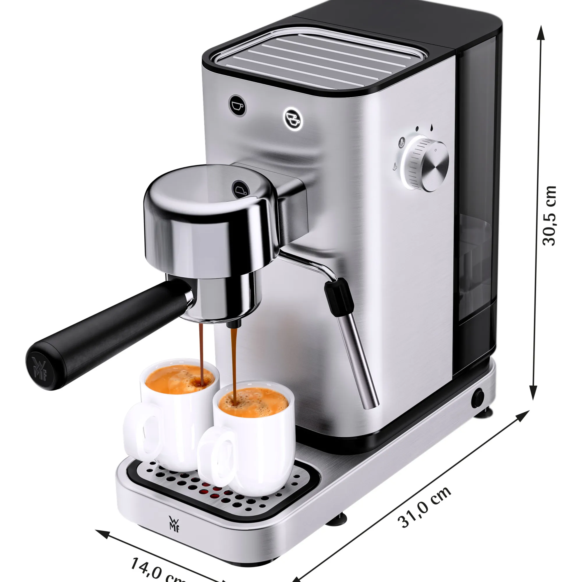 WMF Lono Espresso Siebträgermachine| Siebträgermaschinen