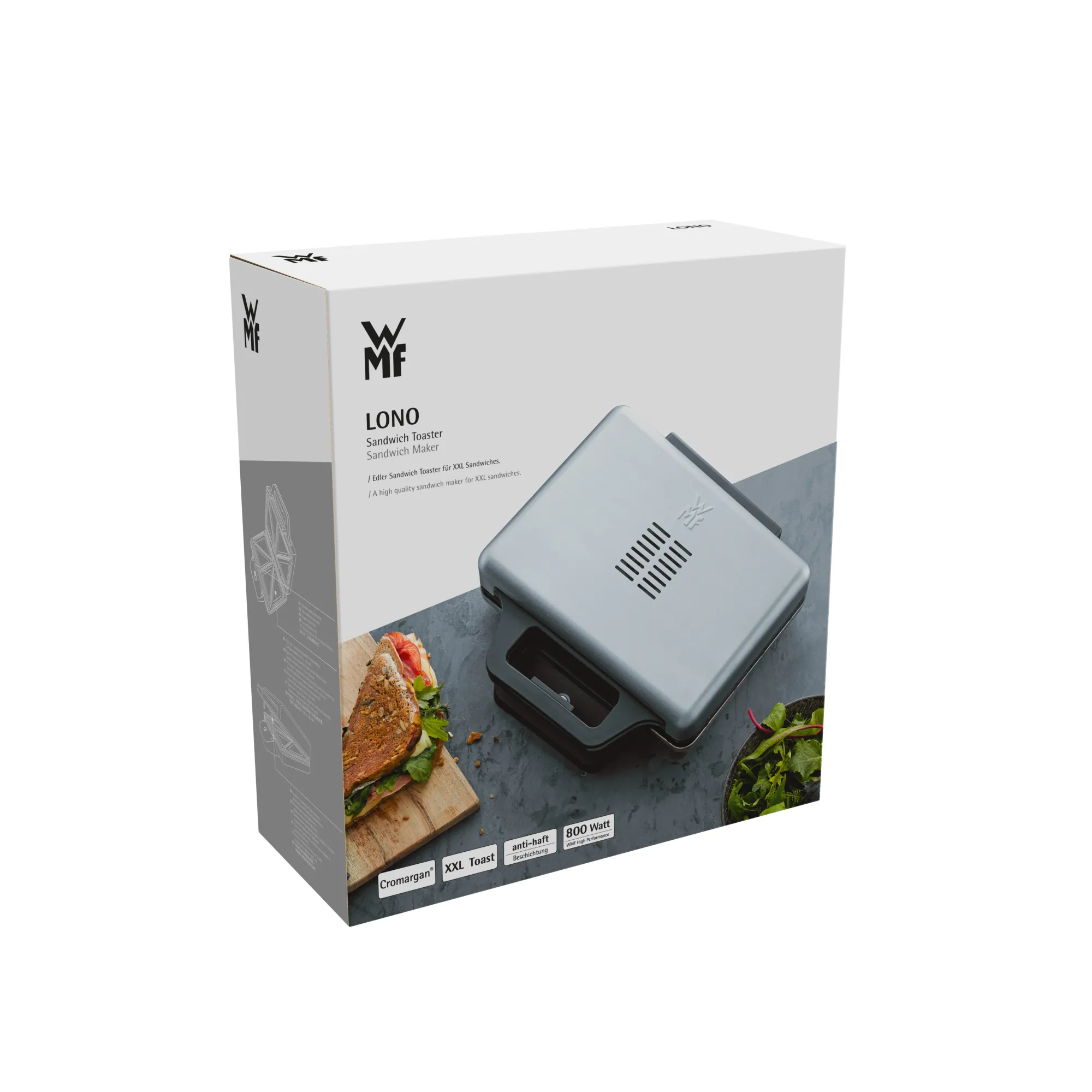 WMF Lono Sandwich-Toaster| Waffeleisen|Toaster