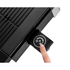 WMF Lono Tischgrill gerippt mit Glasdeckel| Elektrogrills