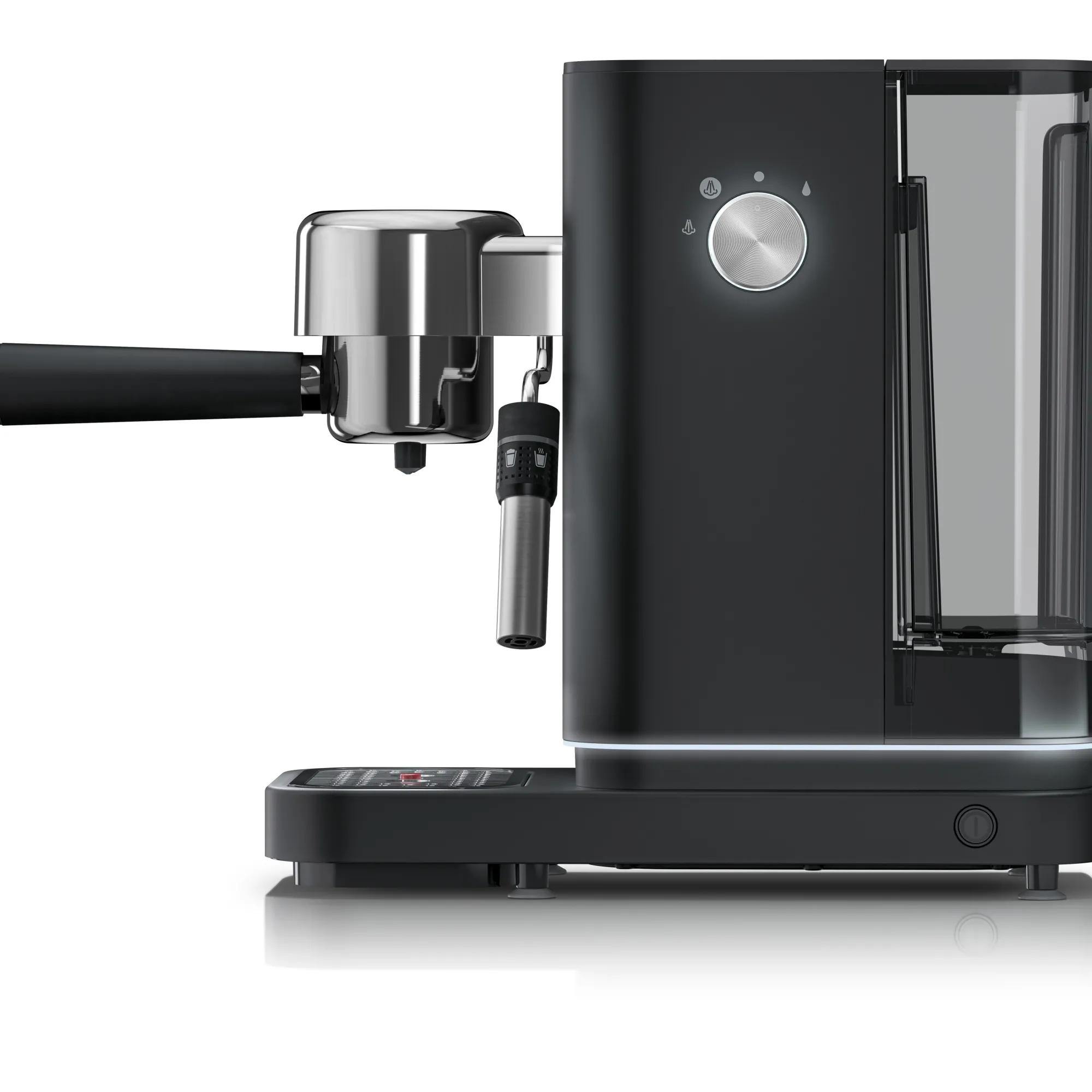 WMF Lumero Espresso Siebträgermaschine, Deep Black| Siebträgermaschinen