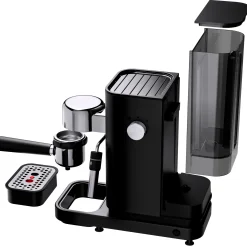 WMF Lumero Espresso Siebträgermaschine, Deep Black| Siebträgermaschinen