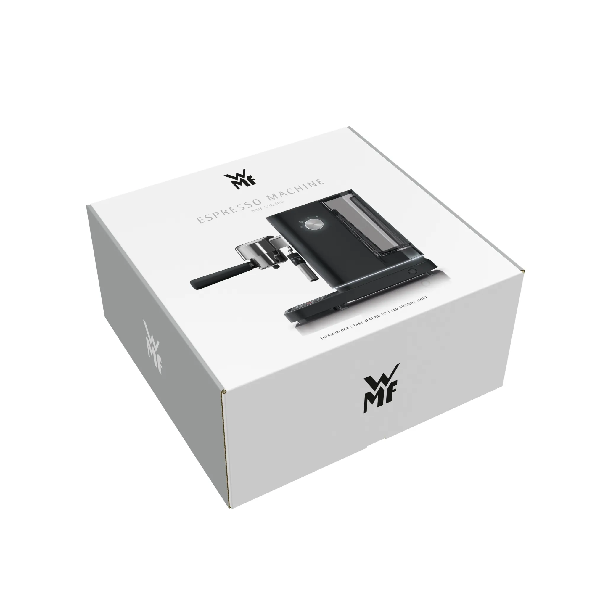 WMF Lumero Espresso Siebträgermaschine, Deep Black| Siebträgermaschinen