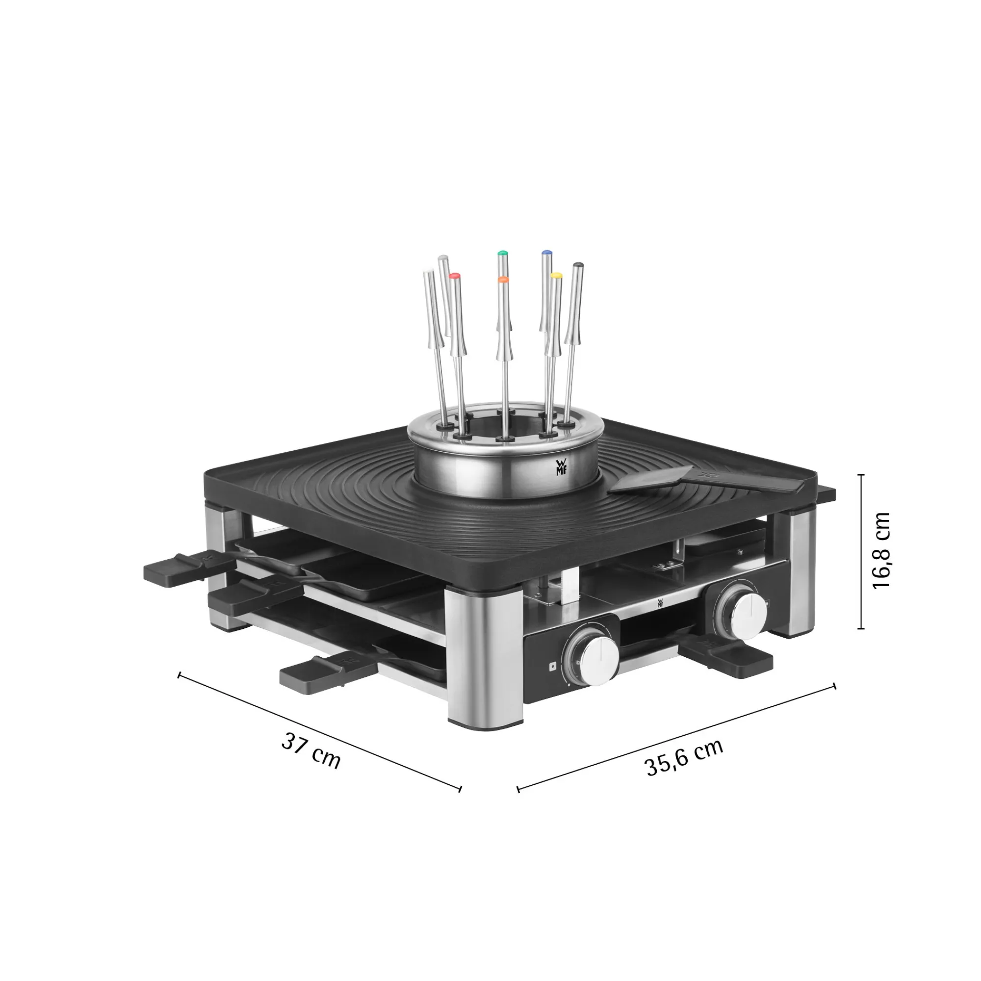 WMF Lumero Gourmet Station 3-in-1| Raclettes|Elektrogrills