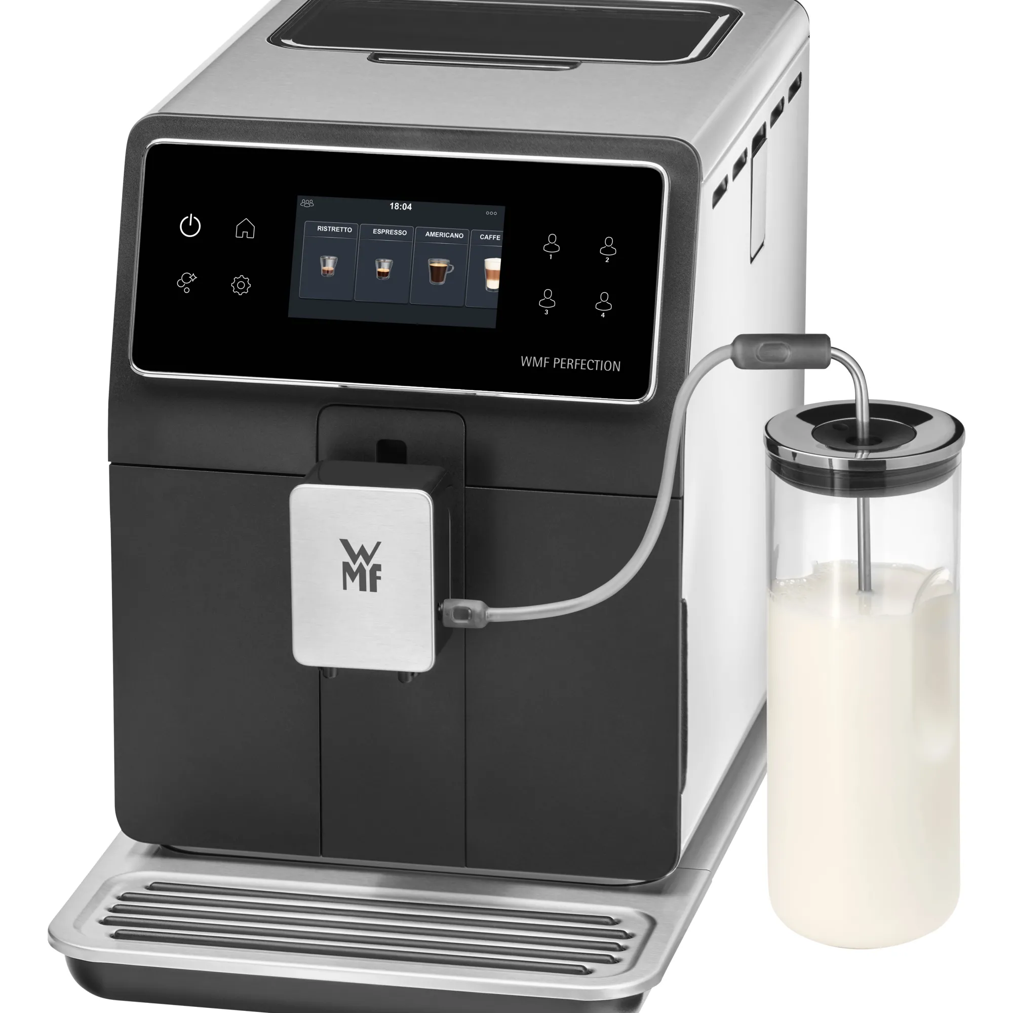 WMF Perfection Glas-Milchbehälter, 1 Liter| Kaffeezubehör