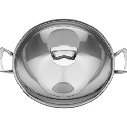 WMF Wok mit Glasdeckel, 36 cm| Woks|Pfannen Mit Deckel