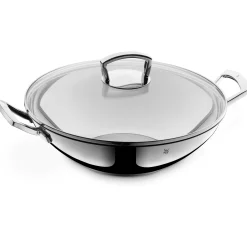 WMF Wok mit Glasdeckel, 36 cm| Woks|Pfannen Mit Deckel